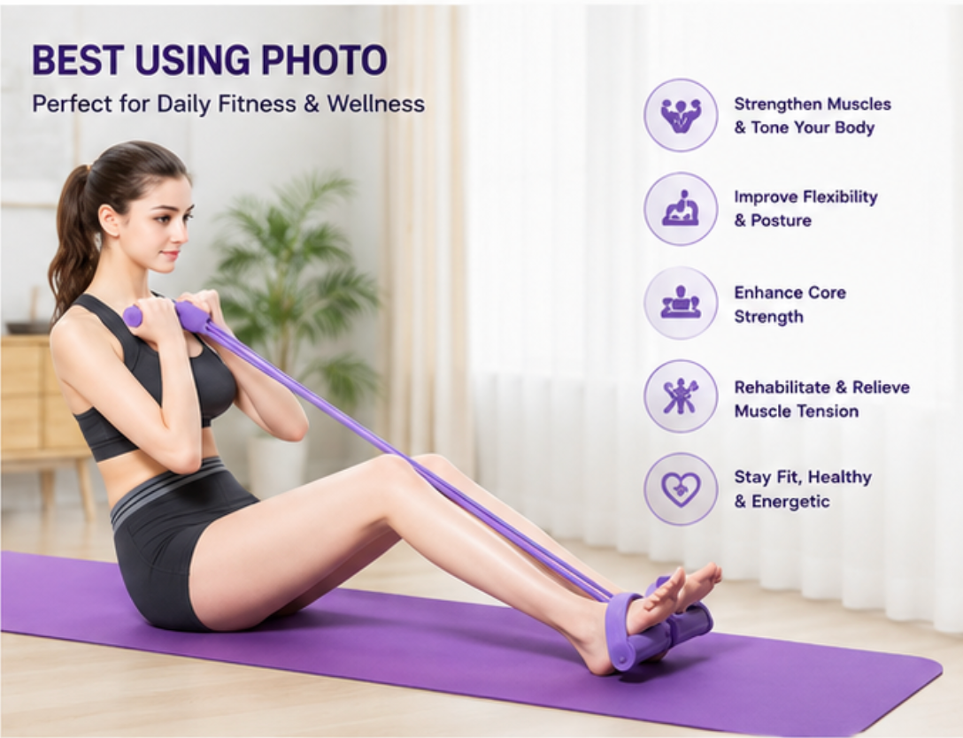 Yoga Pedal Puller Resistance Band