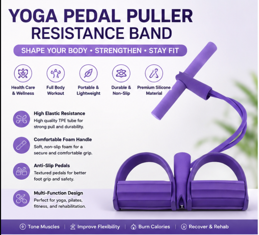 Yoga Pedal Puller Resistance Band