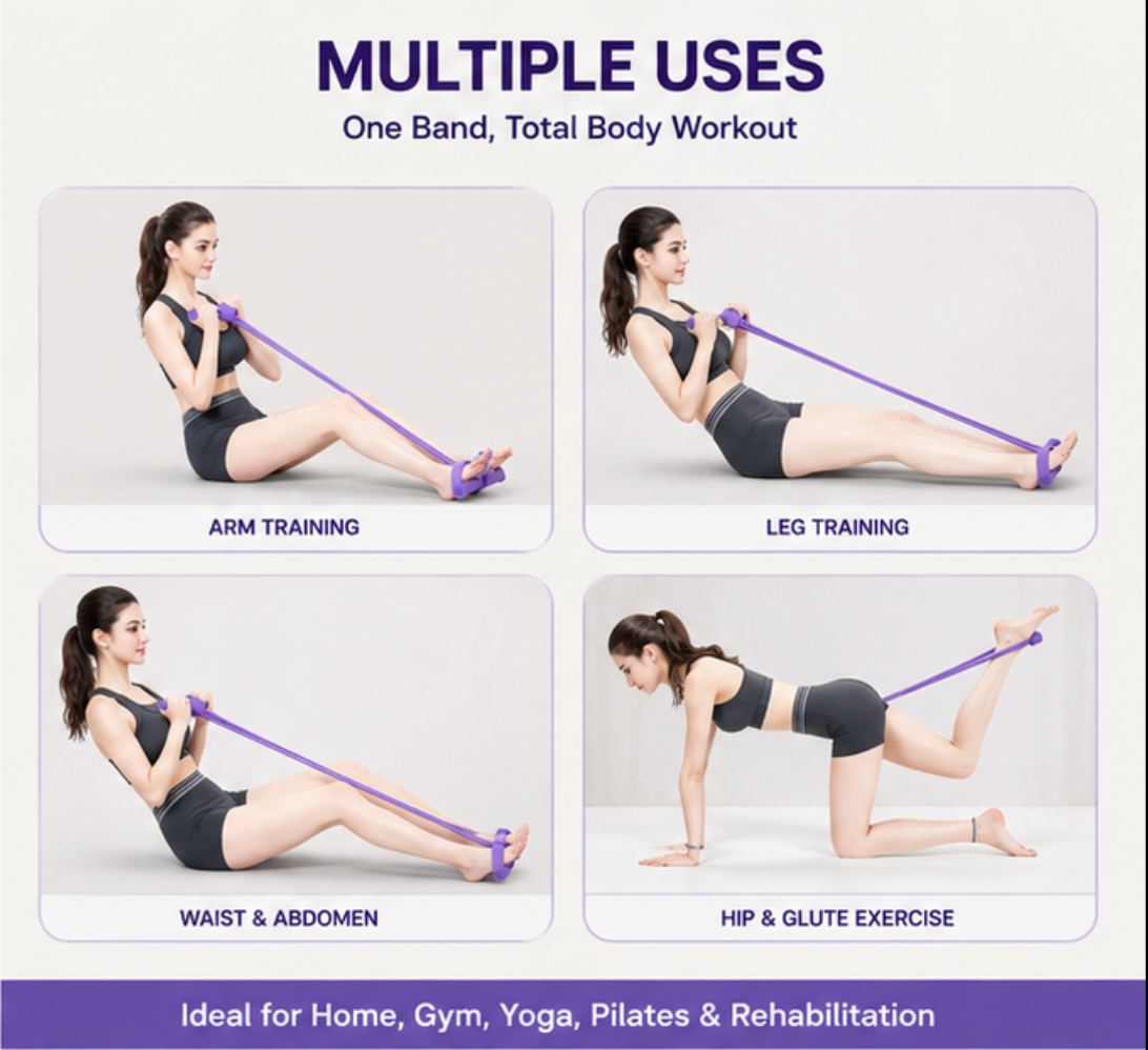Yoga Pedal Puller Resistance Band